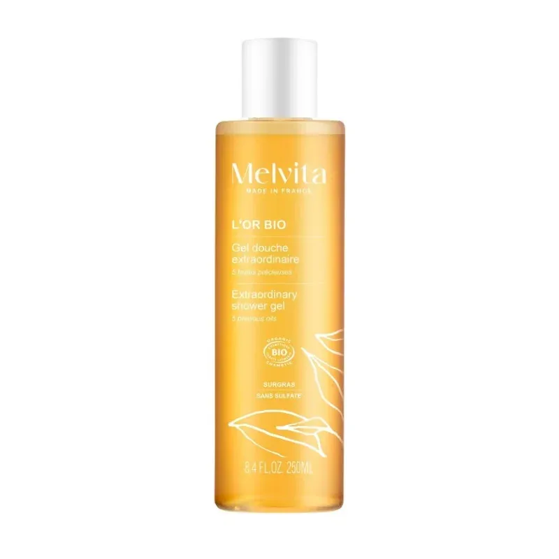 Melvita L'Or Bio Gel Douche Extraordinaire Bio 250ml - Univers Pharmacie