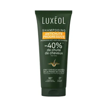 Luxéol Shampooing Antichute Progressive 200ml - Univers Pharmacie