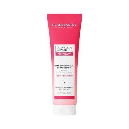 Garancia [Deux Coups de Baguette] Démaquillant Nettoyant Crème Onctueuse Ultra Démaquillante 120g - Univers Pharmacie