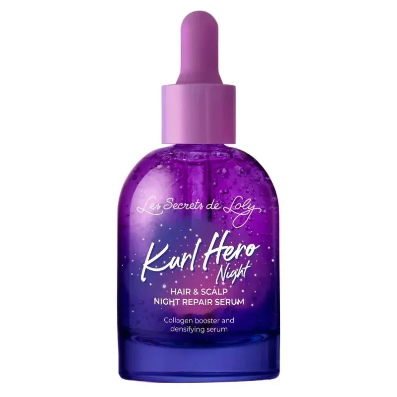 Les Secrets de Loly Kurl Hero Night Sérum Réparateur Nuit 50ml - Univers Pharmacie
