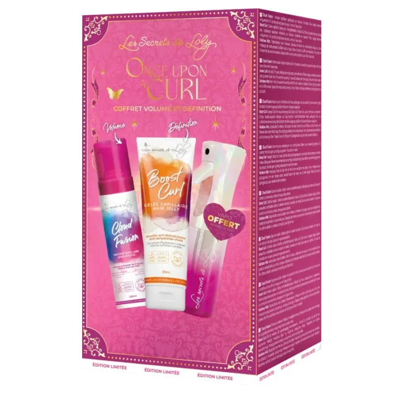 Les Secrets de Loly Coffret Volume & Définition Once Upon A Curl - Univers Pharmacie