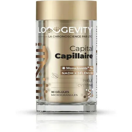 Longevity Capital Capillaire 30 gélules - Univers Pharmacie