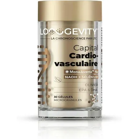 Longevity Capital Cardiovasculaire 30 gélules - Univers Pharmacie