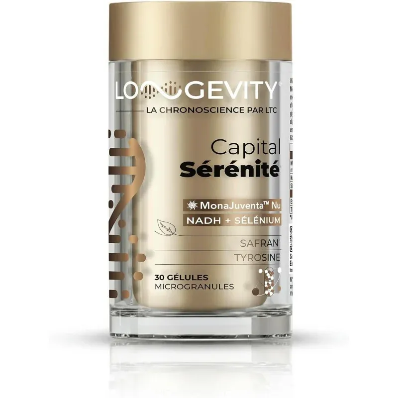 Longevity Capital Sérénité 30 gélules - Univers Pharmacie