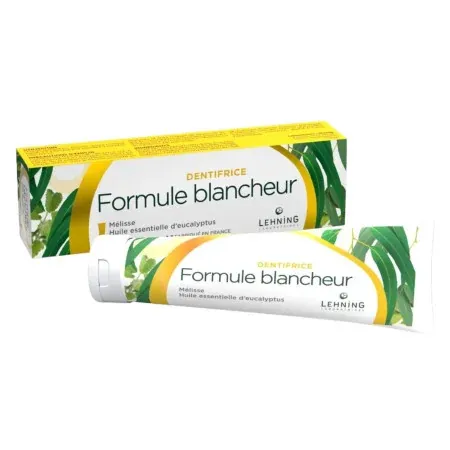 Lehning Dentifrice Formule Blancheur 80g - Univers Pharmacie