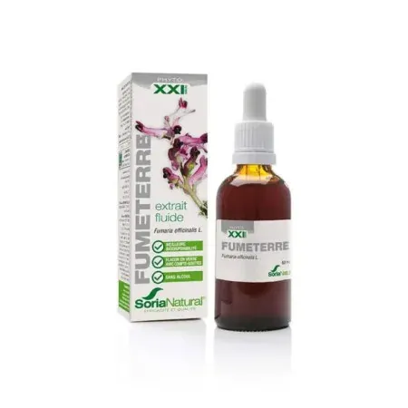 SoriaNatural Fumeterre Extrait Fluide 50ml - Univers Pharmacie