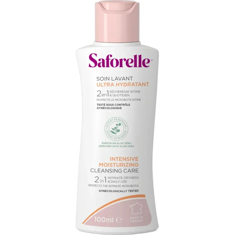 Saforelle Soin Lavant Ultra Hydratant 100ml - Univers Pharmacie