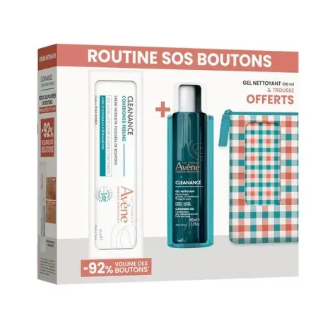 Avène Coffret Routine SOS Boutons Cleanance - Univers Pharmacie