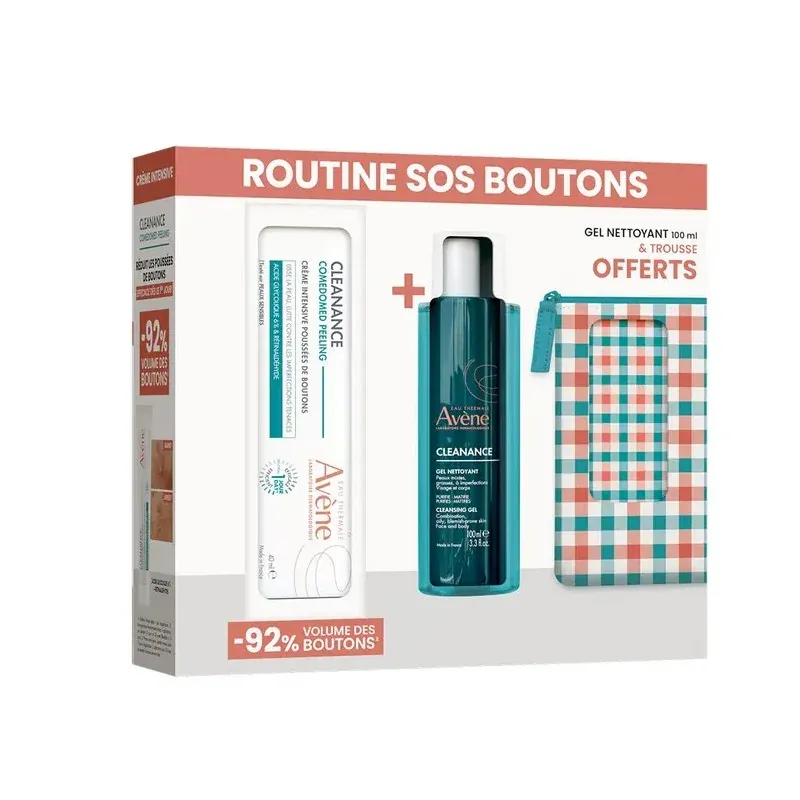 Avène Coffret Routine SOS Boutons Cleanance - Univers Pharmacie
