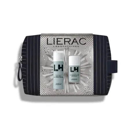 Lierac Homme Coffret Le Fluide Anti-Âge Global 50ml + Le Déodorant 50ml - Univers Pharmacie