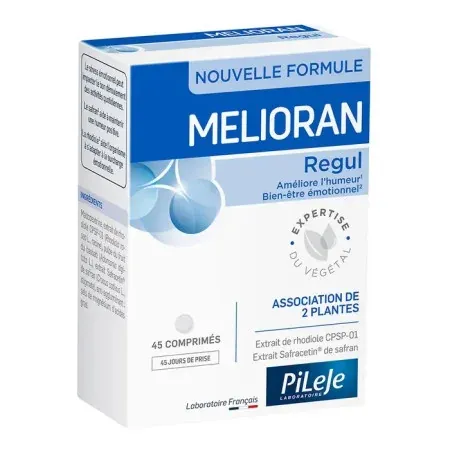 PiLeJe Melioran Regul 45 comprimés - Univers Pharmacie