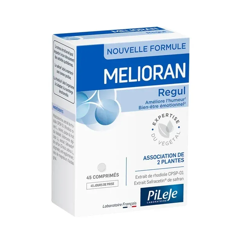PiLeJe Melioran Regul 45 comprimés - Univers Pharmacie