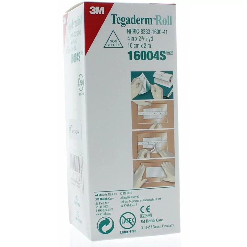 3M Tegaderm Roll 10cmX2m - Univers Pharmacie