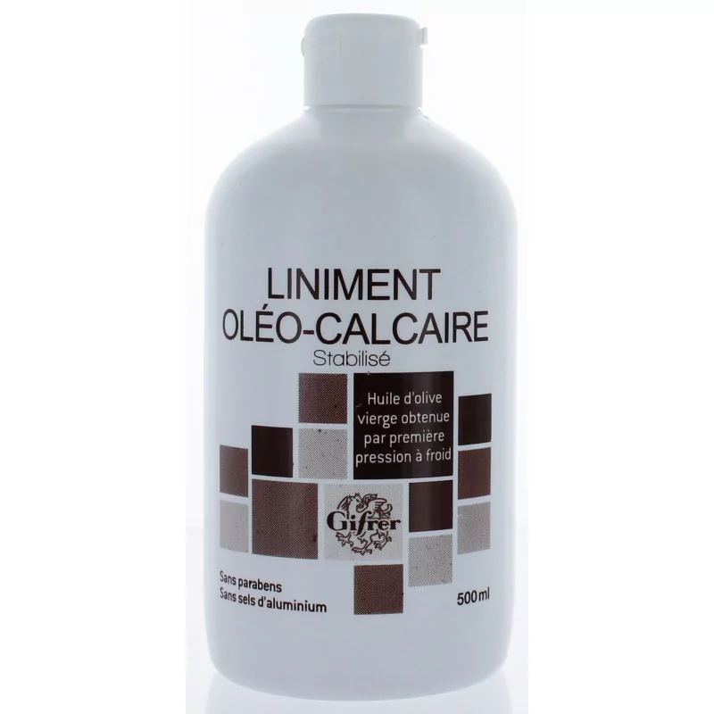 Liniment Oléo-Calcaire Stabilisé Gifrer 500 ml