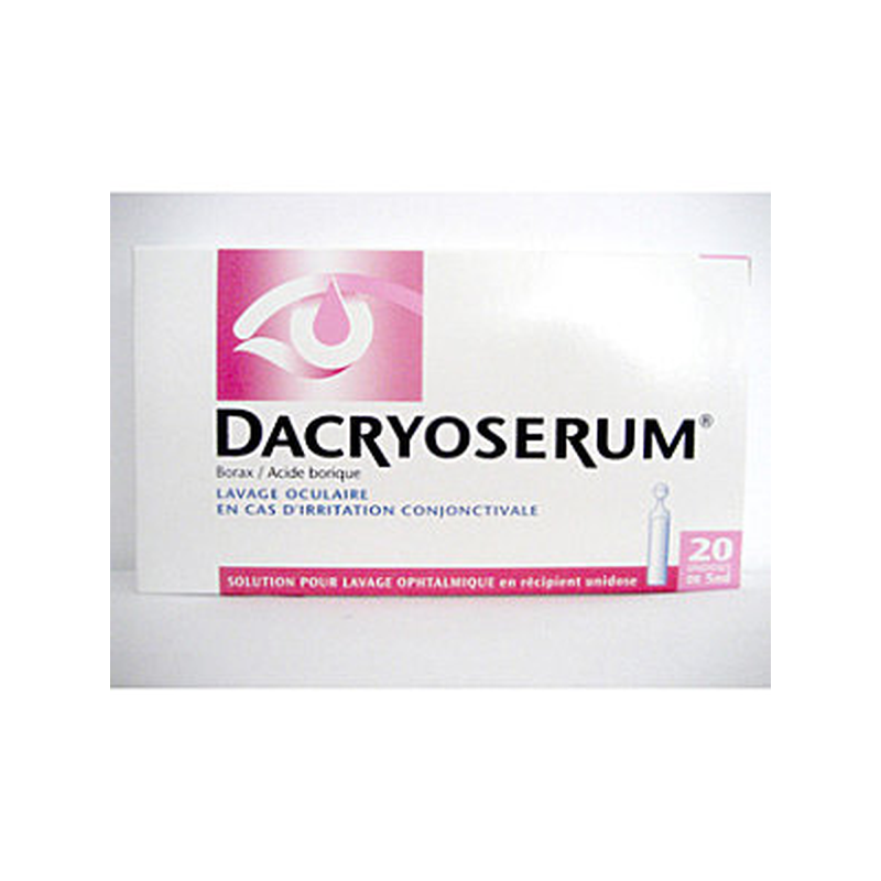 Dacryoserum Lavage Oculaire 20 unidoses