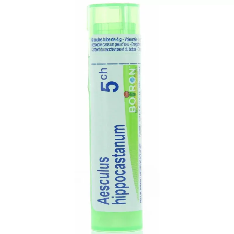 Boiron Aesculus Hippocastanum 5ch tube granules - Univers Pharmacie