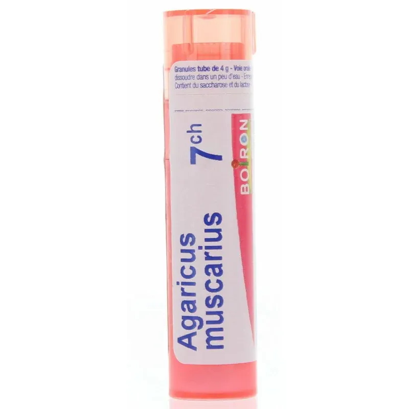 Boiron Agaricus Muscarius 7ch tube granules - Univers Pharmacie