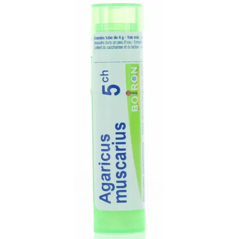 Boiron Agaricus Muscarius 5ch tube granules - Univers Pharmacie