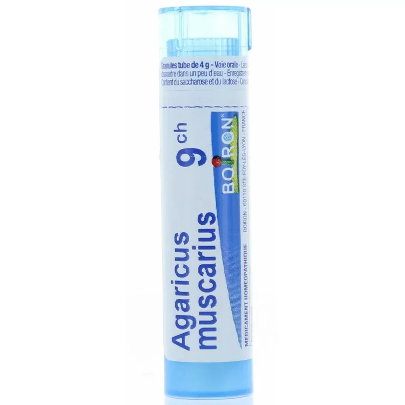Boiron Agaricus Muscarius 9ch tube granules - Univers Pharmacie
