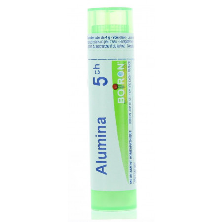 Boiron Alumina 5ch tube granules - Univers Pharmacie