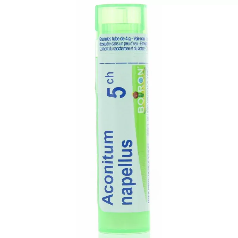 Boiron Aconitum Napellus 5ch tube granules - Univers Pharmacie