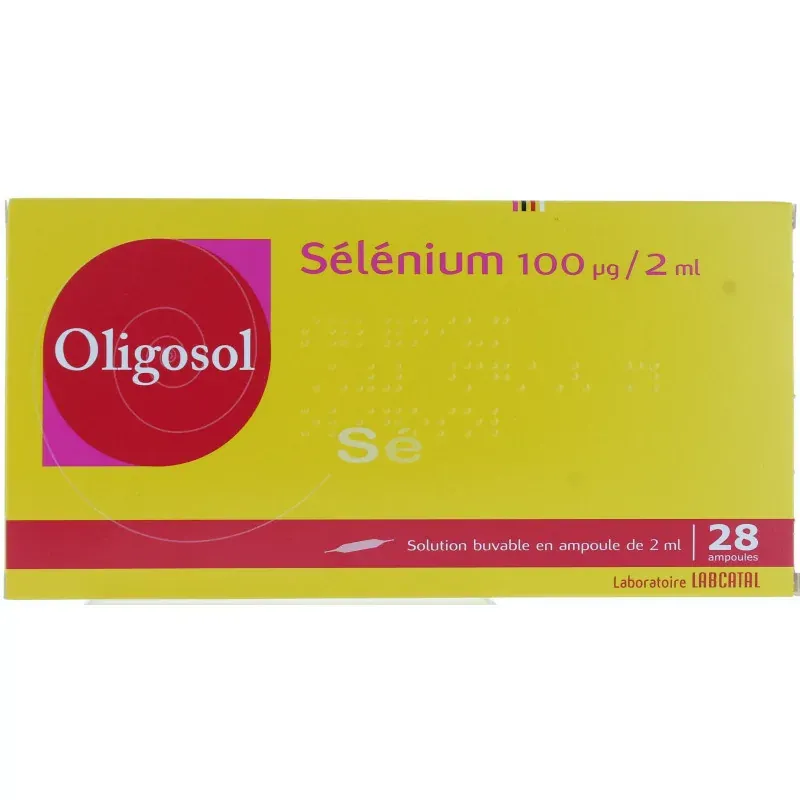 Oligosol Selenium 2X28 ampoules - Univers Pharmacie
