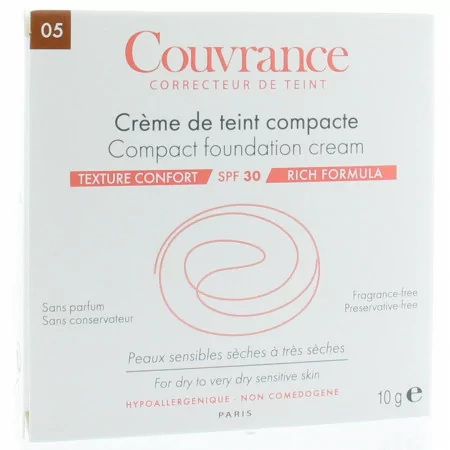 Avène Crème de Teint Compacte Couvrance Confort...