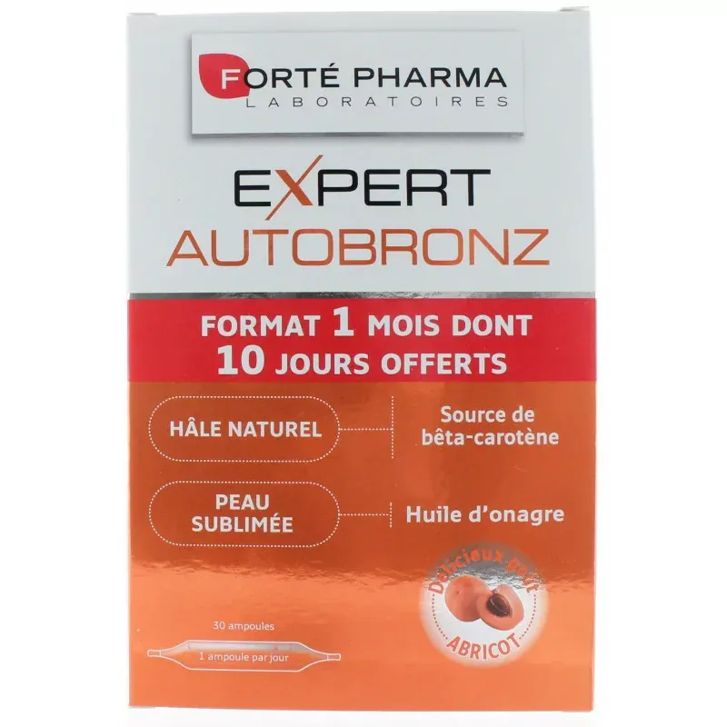 Forté Pharma Expert Autobronz 30 ampoules