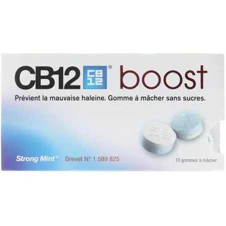 CB12 Boost 10 gommes à mâcher