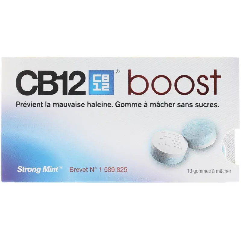 CB12 Boost 10 gommes à mâcher
