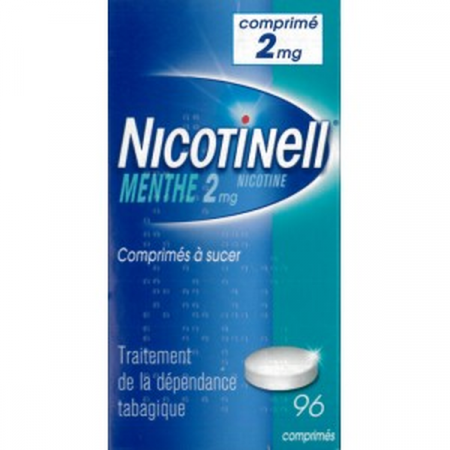 Nicotinell 2 mg Menthe 96 comprimés à sucer