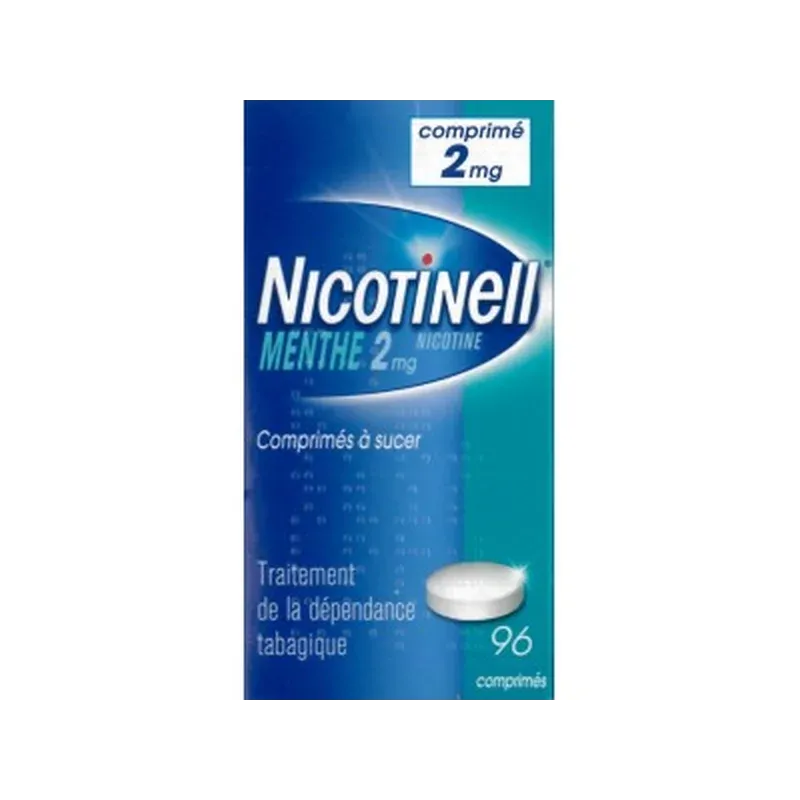 Nicotinell 2 mg Menthe 96 comprimés à sucer
