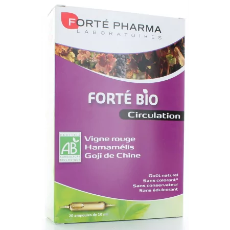 Forté Bio Circulation Forté Pharma 20 ampoules