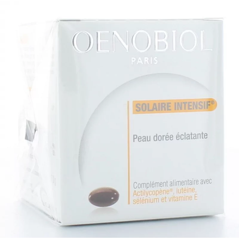 Oenobiol Solaire Intensif Peau Normale 30 Capsulesunivers Pharmacie
