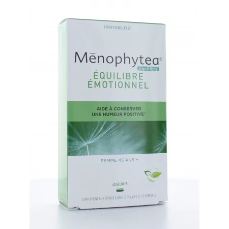 MENOPHYTEA EQUILIBRE EMOTIONNEL IRRITABILITE 40 gélules