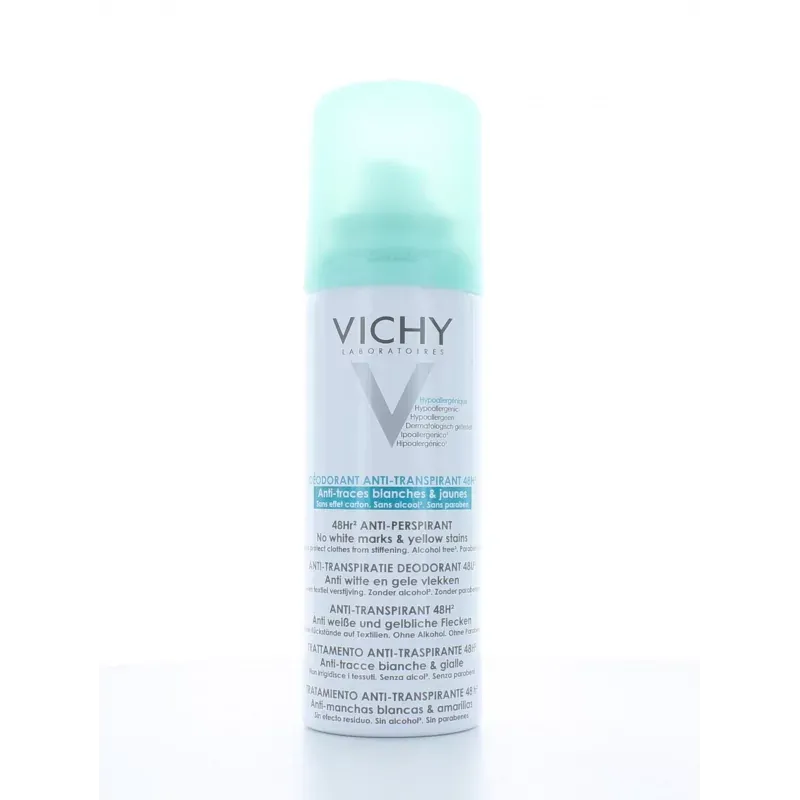 Vichy Déodorant Anti-transpirant 48h 125ml - Univers Pharmacie