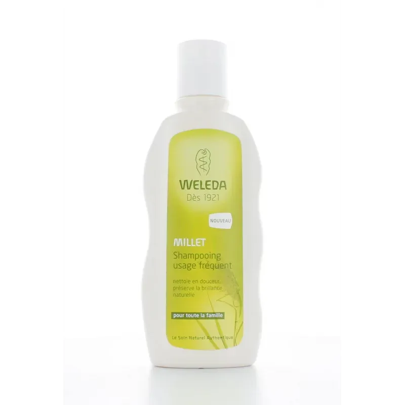 Weleda Shampooing Usage Fréquent au Millet 190ml