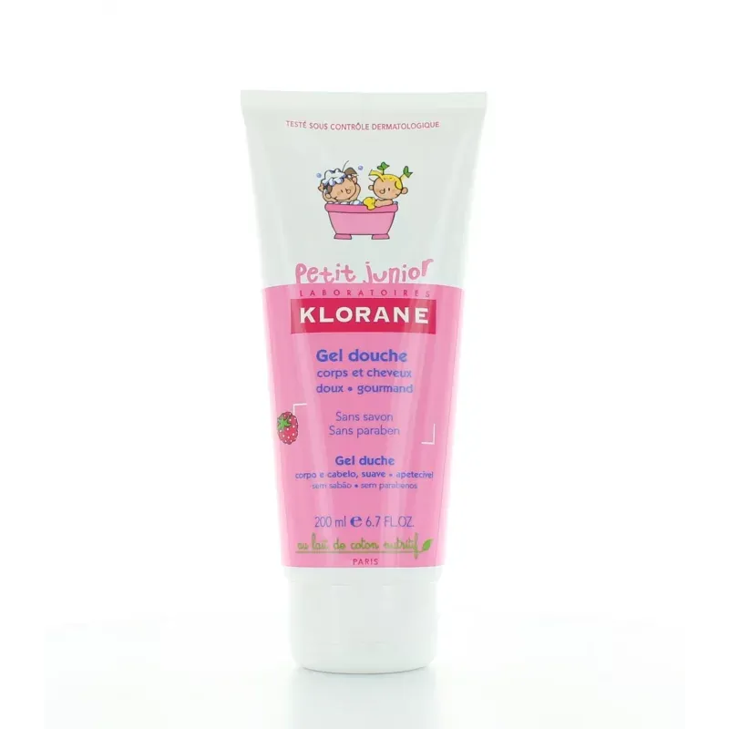 Klorane Petit Junior Gel Douche Framboise 200ml