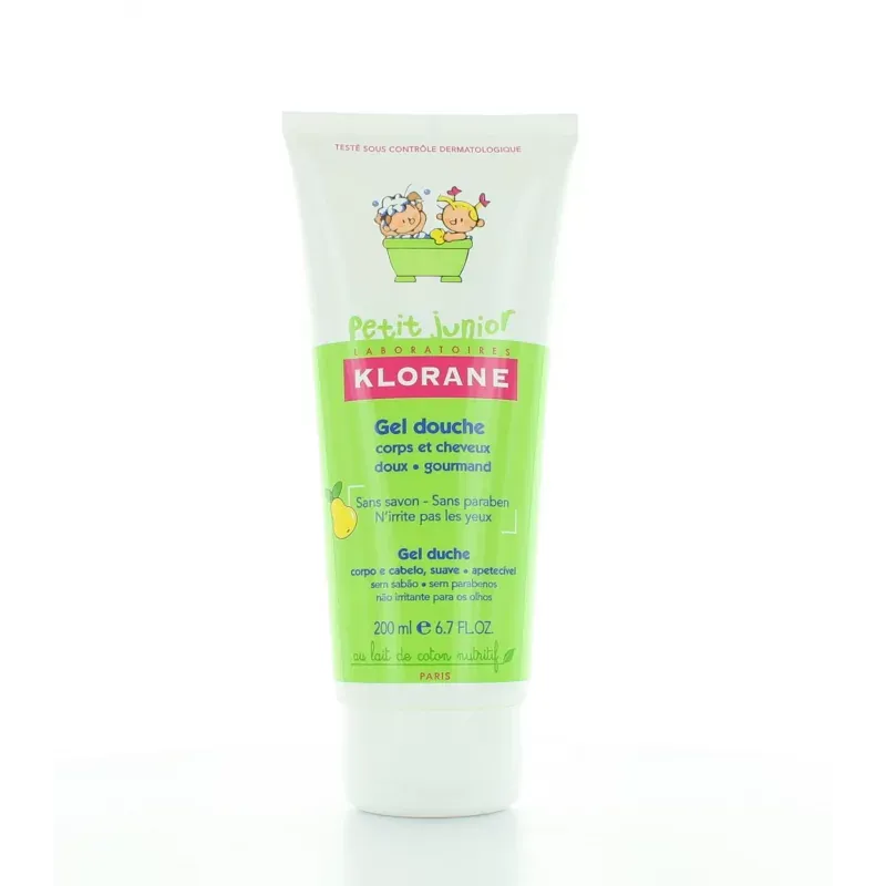 Klorane Petit Junior Gel Douche Poire 200ml Klorane Petit Junior Gel Douche Poire 200ml