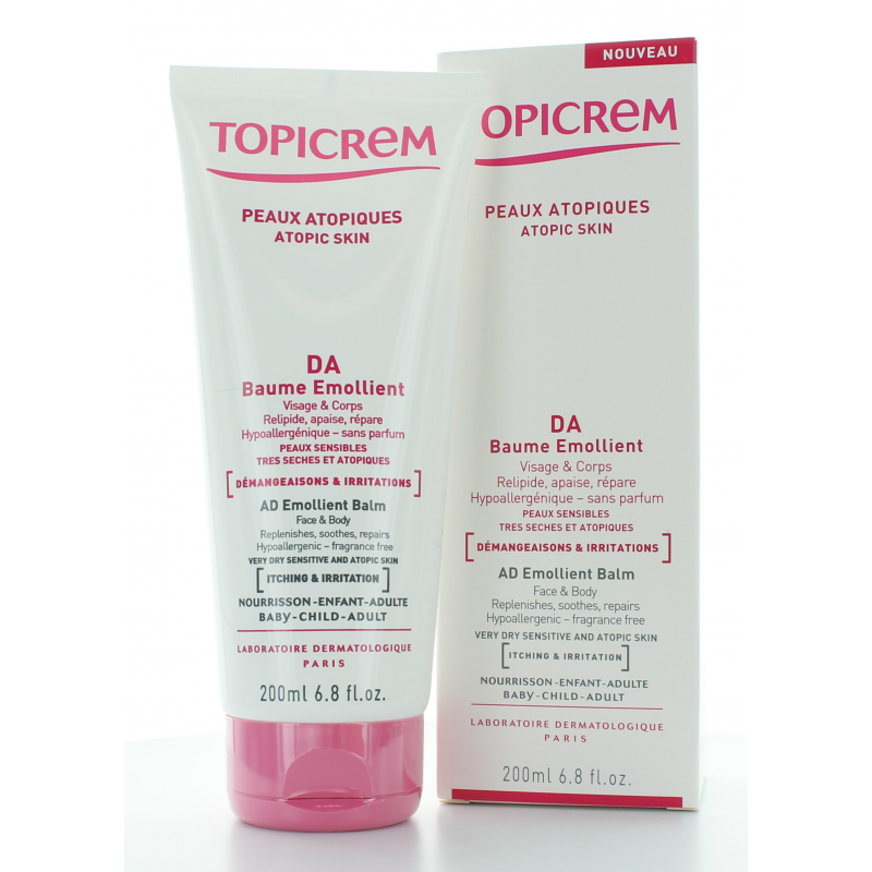 Baume Émollient DA Topicrem 200 ml Baume Émollient DA Topicrem 200 ml
