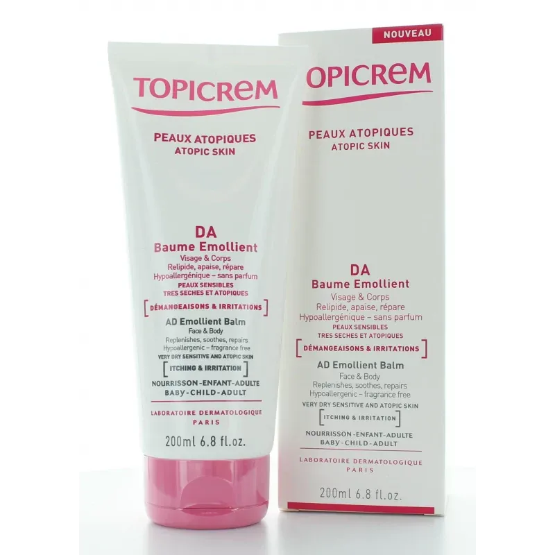 Baume Émollient DA Topicrem 200 ml