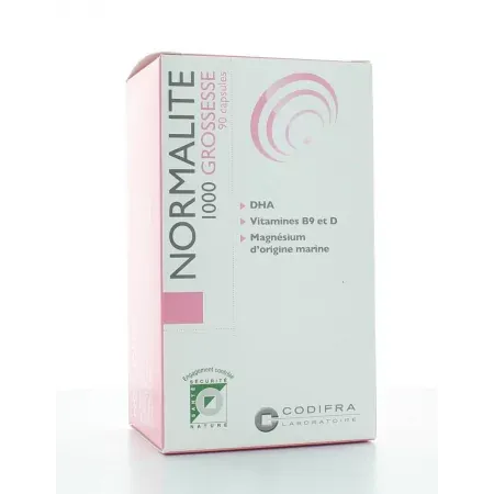 Codifra Normalite 1000 Grossesse 90 capsules - Univers Pharmacie