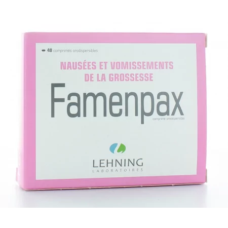 Lehning Famenpax 40 comprimés orodispersibles - Univers Pharmacie