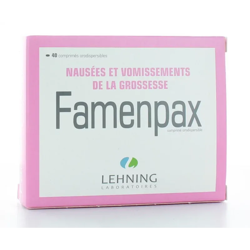 Lehning Famenpax 40 comprimés orodispersibles - Univers Pharmacie