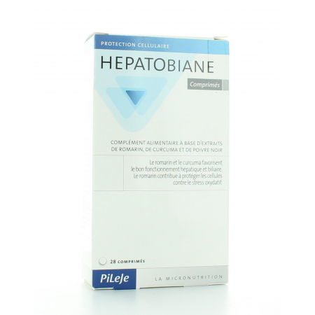 PiLeJe Hépatobiane 28 comprimés - Univers Pharmacie