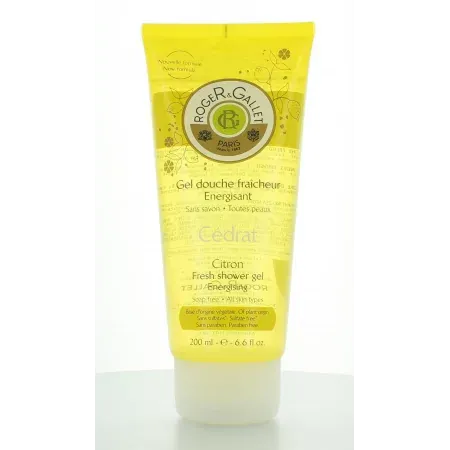 Gel Douche Fraîcheur Cédrat Roger&Gallet 200ml