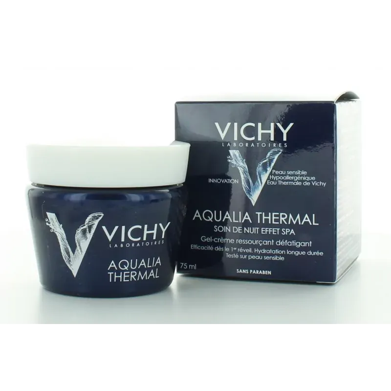 Vichy Aqualia Thermal Soin de Nuit Effet Spa 75ml