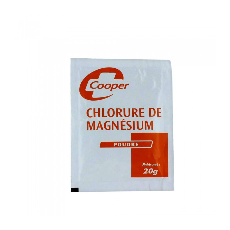 Chlorure de Magnésium Cooper Sachet de 20 g