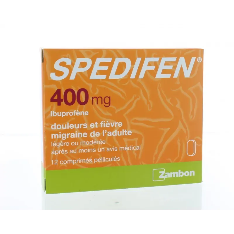 Spedifen 400mg 12 comprimés - Univers Pharmacie Spedifen 400mg 12 comprimés - Univers Pharmacie
