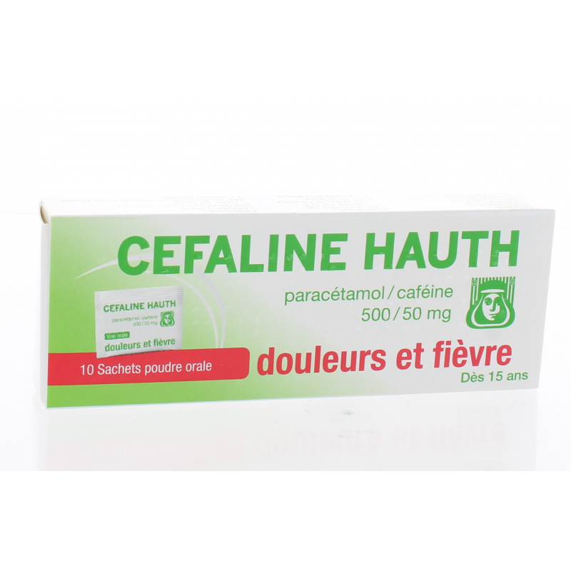 Cefaline Hauth 500/50mg 10 sachets - Univers Pharmacie Cefaline Hauth 500/50mg 10 sachets - Univers Pharmacie